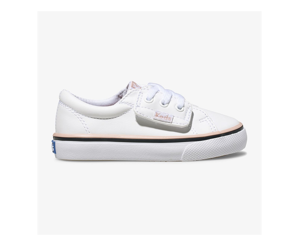 Zapatillas Keds Niños Blancas - Jump Kick Jr. - 548-GVZKOJ